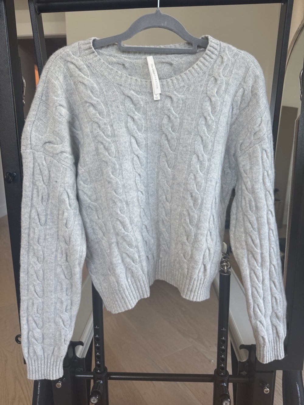 The Group by Babaton Merino Wool Cable Knit Sweater